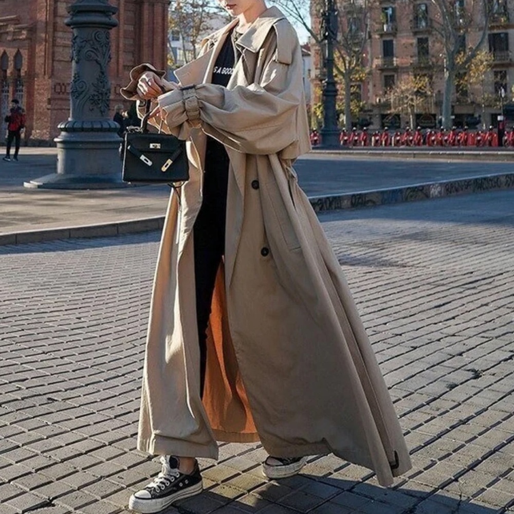 Vintage London Fog Trench, Petite Size 8